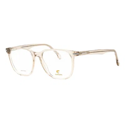 Carrera -inspired Mini Clear Demo Lenses Unisex Eyeglasses In Beige