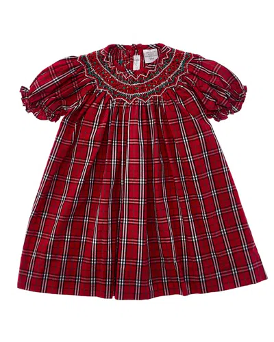 Carriage Boutique Kids' Bishop Dress In Red