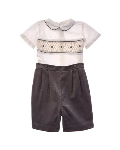 Carriage Boutique Kids' Bobbie Suit In Gray