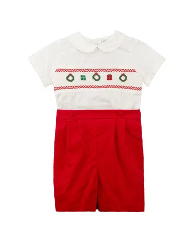 Carriage Boutique Kids' Bobbie Suit In White