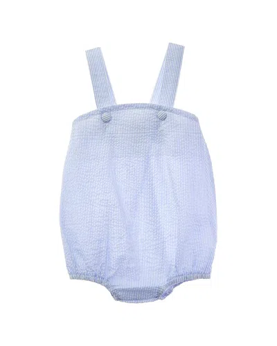 Carriage Boutique Kids' Bubble Romper In Blue