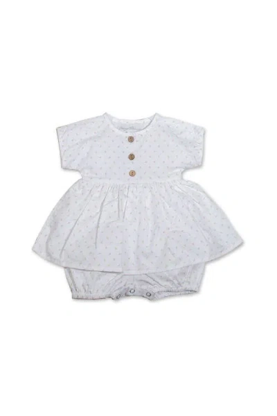 Carriage Boutique Babies'  Floral White Print Dress