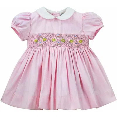 Carriage Boutique Babies'  Girl Picque Classic Pink