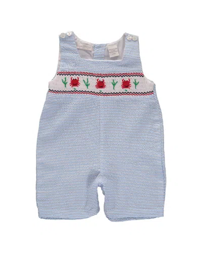 Carriage Boutique Romper In Blue