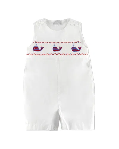 Carriage Boutique Kids' Romper In White