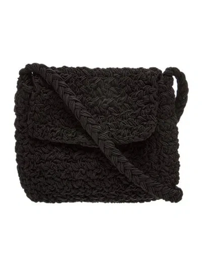 Pre-owned Carrie Forbes Crossbody Bag In Black