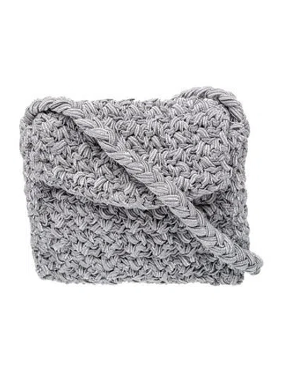 Pre-owned Carrie Forbes Crossbody Bag In Gray
