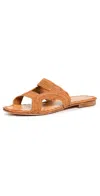 CARRIE FORBES ISAI SANDALS COGNAC
