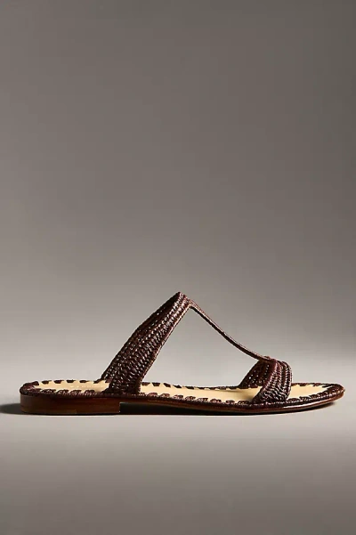 CARRIE FORBES TUME RAFFIA SANDALS