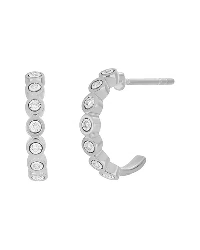 Carriere 14k 0.04 Ct. Tw. Diamond Earrings In Metallic