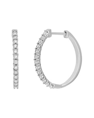 Carriere 14k 0.06 Ct. Tw. Diamond Earrings In Metallic