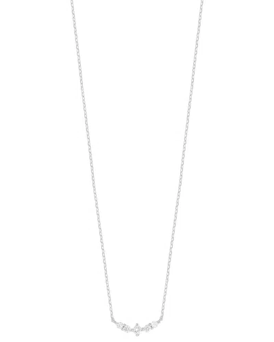 Carriere 14k 0.06 Ct. Tw. Diamond Necklace In Pattern