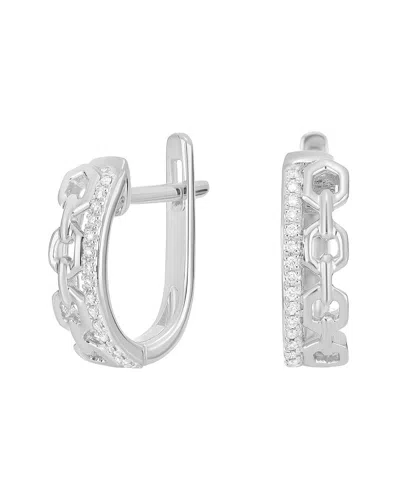 Carriere 14k 0.08 Ct. Tw. Diamond Earrings In Metallic