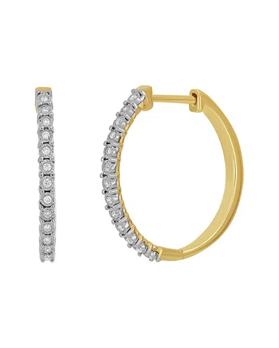 Carriere 14k 0.08 Ct. Tw. Diamond Earrings In Gold