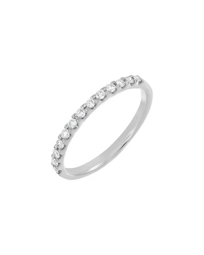 Carriere 14k 0.21 Ct. Tw. Diamond Ring In Gray