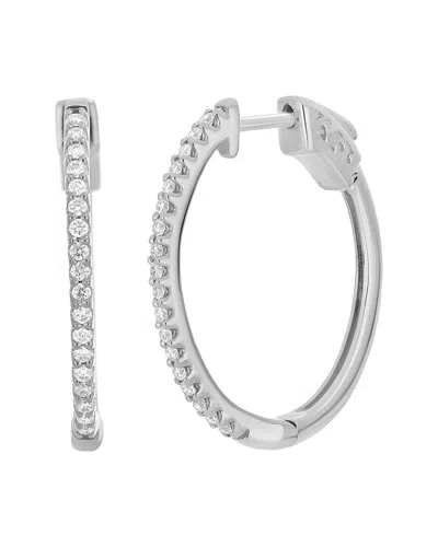 Carriere 14k 0.27 Ct. Tw. Diamond Earrings In Metallic