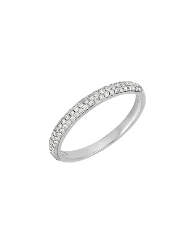 Carriere 14k 0.27 Ct. Tw. Diamond Ring In Metallic