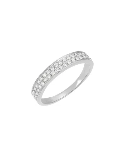 Carriere 14k 0.37 Ct. Tw. Diamond Ring In Metallic