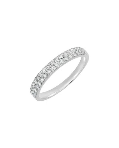 Carriere 14k 0.44 Ct. Tw. Diamond Ring In Silver