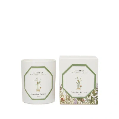 Carriere Freres Bougie Parfumée Gingembre - Zingiber - 185 G