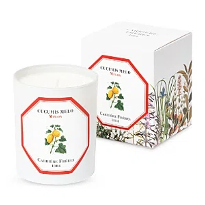 Carriere Freres Melon Scented Candle, 6.5 Oz. In White