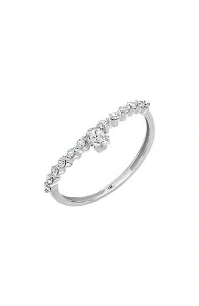 Carriere Jewelry Carrière Jewelry Diamond Band Ring In 14k White Gold