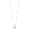 Carriere Jewelry Carrière Jewelry Diamond Circle Pendant Necklace In 14k White Gold