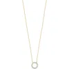 Carriere Jewelry Carrière Jewelry Diamond Circle Pendant Necklace In Gold
