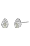 Carriere Jewelry Carrière Jewelry Diamond Cluster Stud Earrings In 14k White Gold