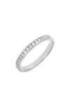 Carriere Jewelry Carrière Jewelry Diamond Stackable Ring In 14k White Gold