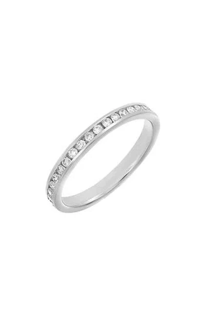 Carriere Jewelry Carrière Jewelry Diamond Stackable Ring In 14k White Gold