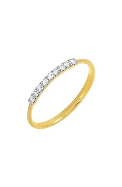 Carriere Jewelry Carrière Jewelry Diamond Stackable Ring In 14k Yellow Gold
