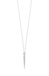 Carriere Jewelry Carrière Jewelry Diamond Stick Pendant Necklace In 14k White Gold