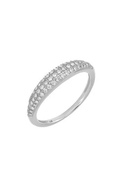 Carriere Jewelry Carrière Jewelry Pavé Diamond Ring In Metallic