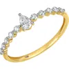 Carriere Jewelry Carrière Jewelry Pear Shape Diamond Ring In Gold