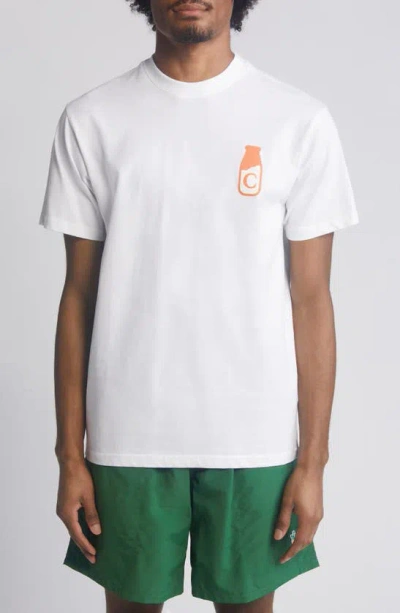 Carrots By Anwar Carrots Dairy Cotton Graphic T-shirt In White