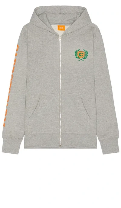 Carrots Farm Zip-up Sweatshirt In Grey