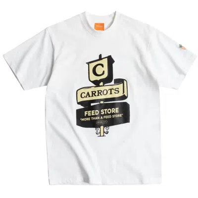 Carrots Men's Feed Store Tee In White