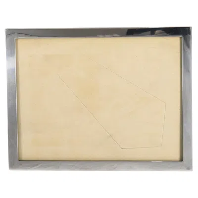 Pre-owned Carrs Of Sheffield 1 Vintage Sterling Silver Rectangular Portrait Photo Frame 21st Century In Sand