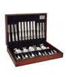 Carrs Silver Kings Silver Plated 44-piece Set In Silver