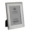 Carrs Silver Sterling Silver Cross Stitch Photo Frame In Silver