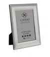 Carrs Silver Sterling Silver Cross Stitch Photo Frame In Silver