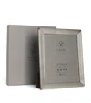 Carrs Silver Sterling Silver Fluted Photo Frame With Wood Back (10" X 8") In Silver