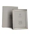 Carrs Silver Sterling Silver Fluted Photo Frame With Wood Back In Silver