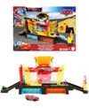 Cars Disney And Pixar  Color Changers Race Ready Car Wash Playset With Color Changing Lightning Mcque In Multi