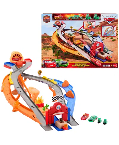Cars Kids' Disney And Pixar  Radiator Springs Race And Rescue Road Raceway Playset In Multi
