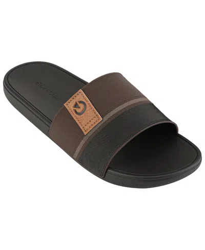 Cartago Men's Dakar Slide Sandals In Animal Print