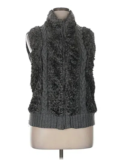 Pre-owned Carte Vest In Gray