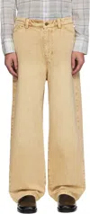 Carter Young Beige Big Ben Jeans In Larkin Wash