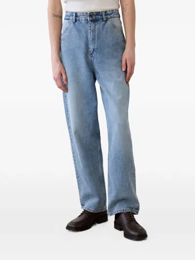 Carter Young Big Ben Straight-leg Jeans In Blue